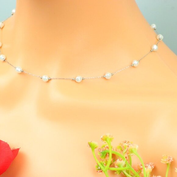 Delicate & Contemporary Necklace Chain, A Lovely Choice for Women, EVCH1159 - Picture 9 of 15